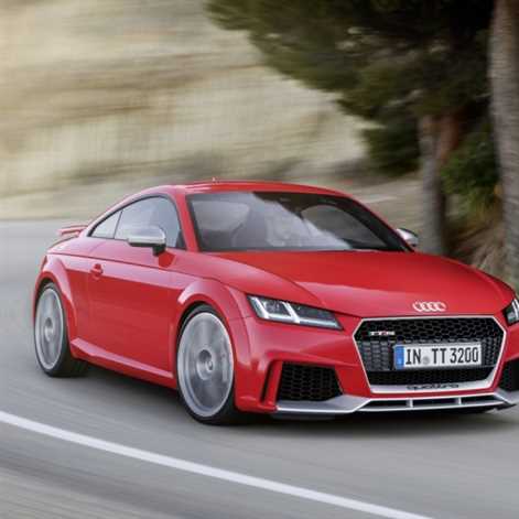 Silniejsze niż kiedykolwiek: nowe Audi TT RS Coupe